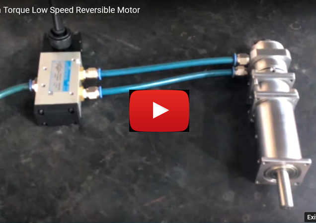 Compact Geared Air Motors